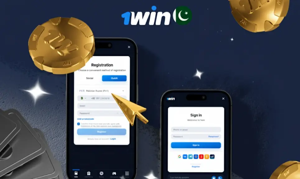 1win registration and login in Pakistan